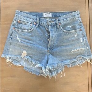 AGOLDE Parker Vintage Loose Fit Cutoff Short